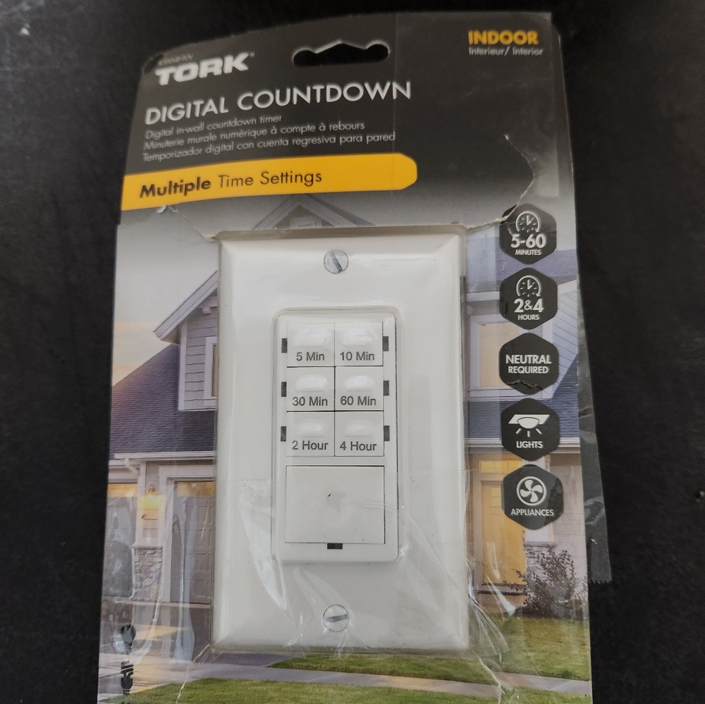 TORK Digital Countdown Timer Indoor Multiple Time Setting